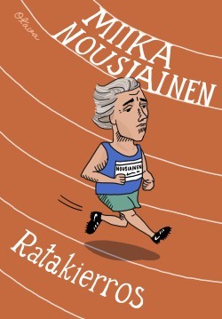 Ratakierros-kirjan kansikuva