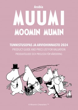 Muumi: tunnistusopas ja arviohinnasto 2024 -kirjan kansikuva